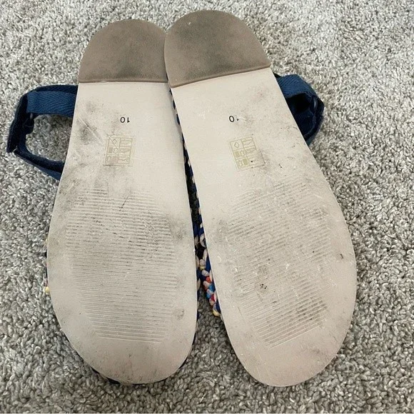 Sundance Catalog Salt + Umber Suri Navy Rope
Sandal Size 10 - Picture 4 of 6